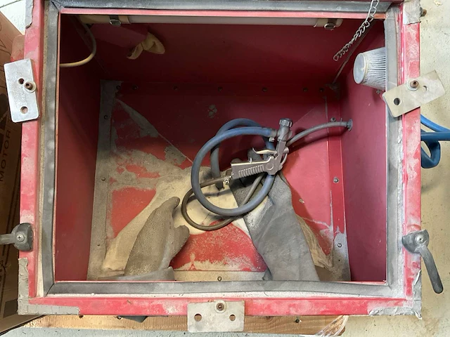 2016 powerplus tools pp-t0006 straalcabine - afbeelding 3 van  4