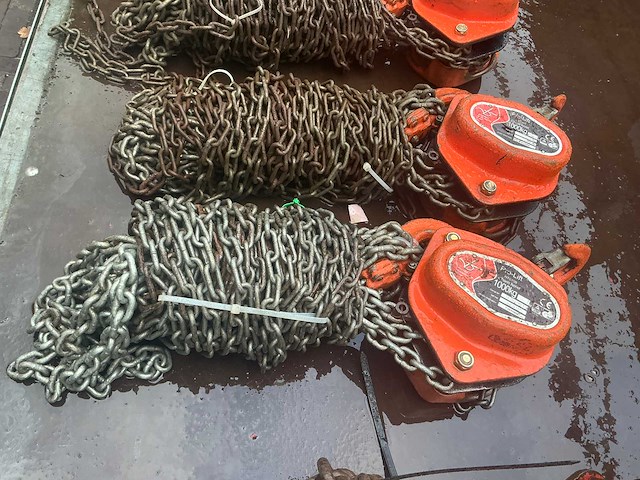 2016 pro-lift htc-100 kettingtakel (3x) - afbeelding 3 van  4