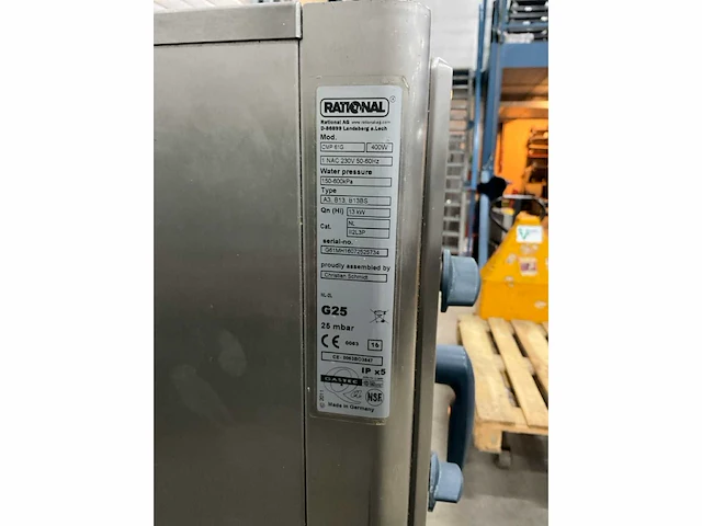 2016 rational cmp 61g combisteamer - afbeelding 7 van  9