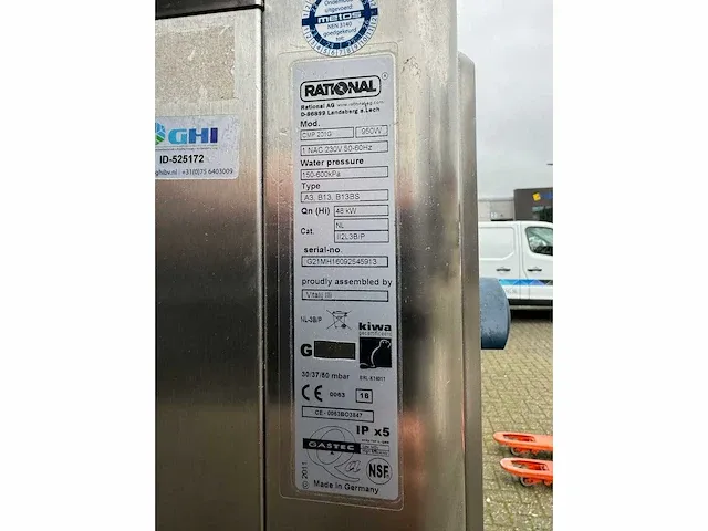 2016 rational combi master plus combisteamer - afbeelding 8 van  8