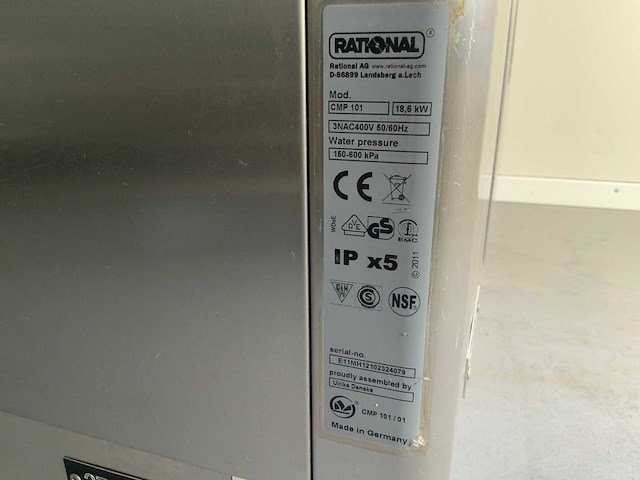 2016 rational combimaster plus cmp101 en cmp 61 combisteamer + inrijwagwn - afbeelding 7 van  15