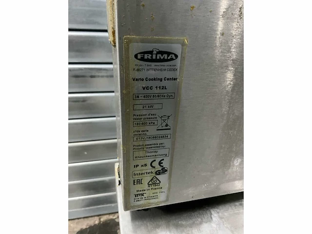 2016 rational vcc 112l variocooking center - afbeelding 5 van  16