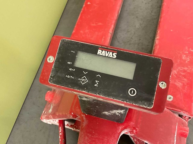 2016 ravi’s 1100 hand hydraulische palletwagen - afbeelding 5 van  6