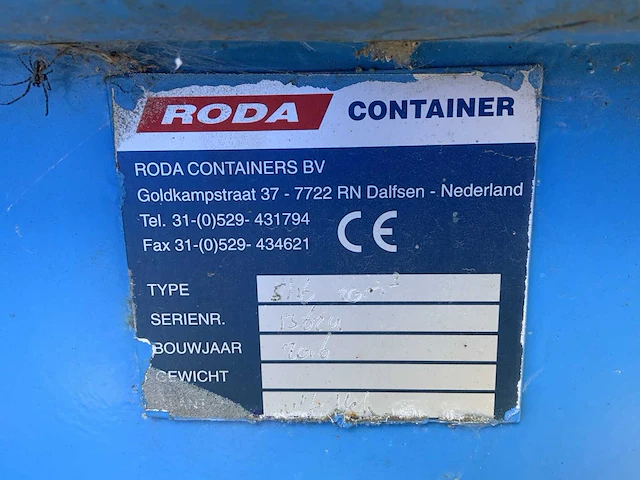 2016 roda 5/16 20m3 pompunit met 2 bba pompen - afbeelding 14 van  21