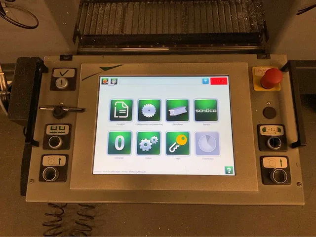 2016 schüco pdg e cut 650 e dubbele verstek afkortzaagmachine - afbeelding 25 van  32