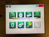 2016 schüco pdg e cut 650 e dubbele verstek afkortzaagmachine - afbeelding 26 van  32