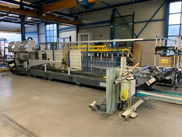 2016 schüco pdg e cut 650 e dubbele verstek afkortzaagmachine - afbeelding 3 van  32