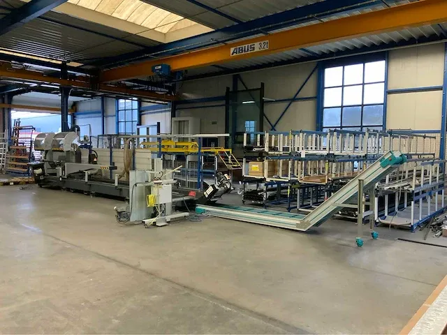 2016 schüco pdg e cut 650 e dubbele verstek afkortzaagmachine - afbeelding 5 van  32