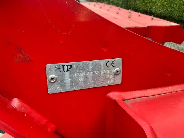 2016 sip silvercut disc 340 maaimachine - afbeelding 2 van  18