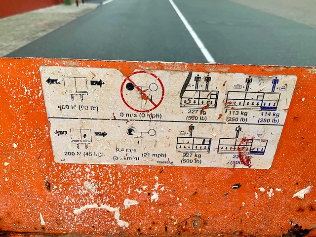 2016 sky jack sjiii3219 hoogwerker - afbeelding 2 van  18