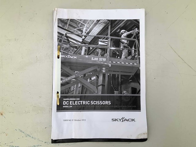 2016 sky jack sjiii3219 hoogwerker - afbeelding 10 van  18