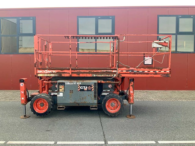 2016 skyjack sj6826rt ruwterrein hoogwerker 4x4 - afbeelding 3 van  30