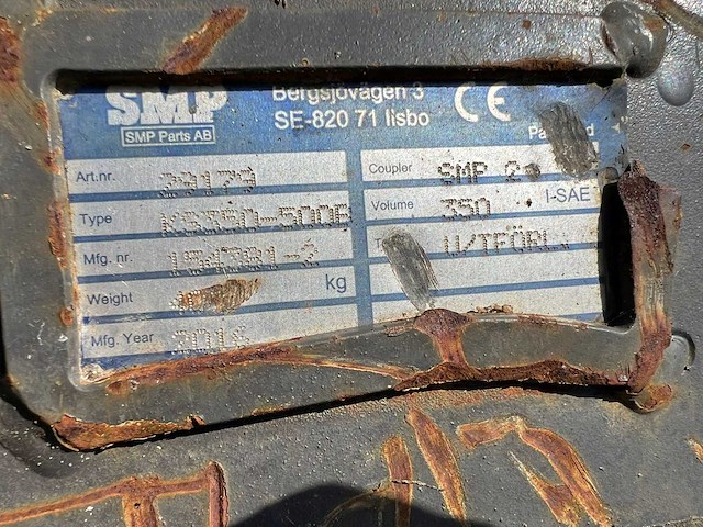 2016 smp ks350-500b graafbak - afbeelding 4 van  4