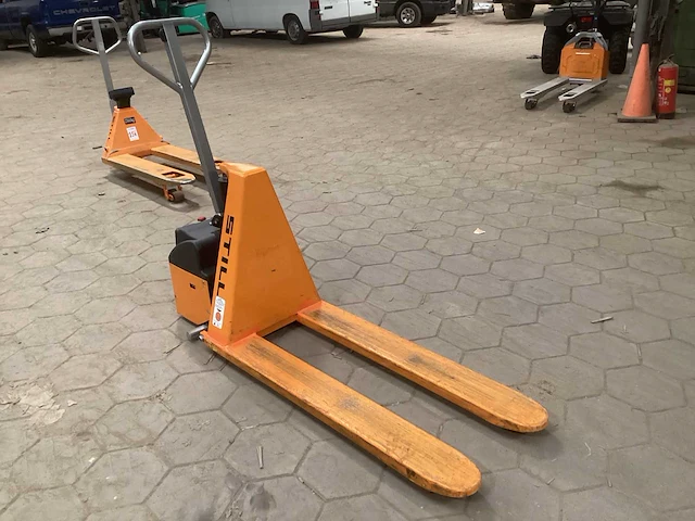 2016 still hpt10xe hand hydraulische palletwagen - afbeelding 3 van  6