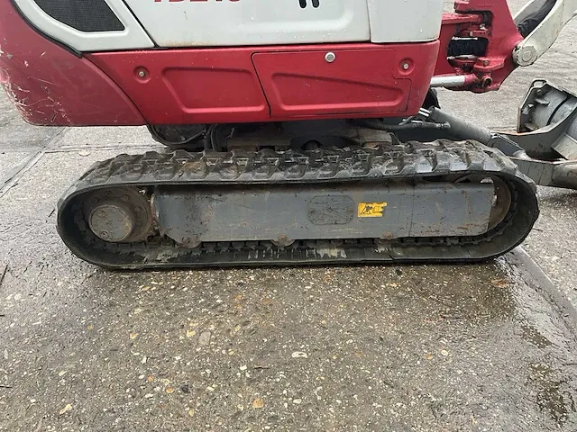 2016 takeuchi tb216 minigraafmachine - afbeelding 4 van  36