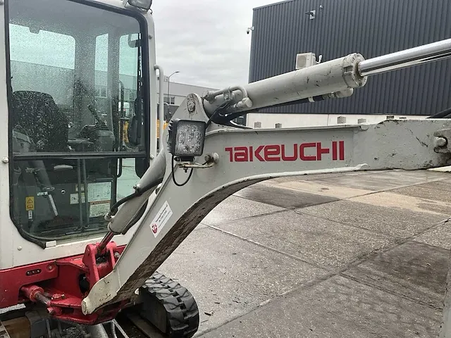 2016 takeuchi tb216 minigraafmachine - afbeelding 16 van  36