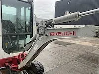 2016 takeuchi tb216 minigraafmachine - afbeelding 16 van  36