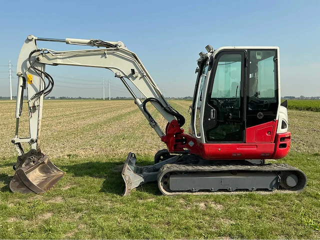 2016 takeuchi tb260 rupsgraafmachine - afbeelding 12 van  39