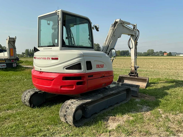 2016 takeuchi tb260 rupsgraafmachine - afbeelding 35 van  39