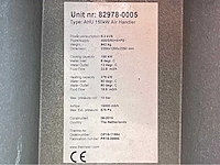 2016 thermoair ahu 150 kw koel unit / air unit / luchtbehandeling unit - afbeelding 2 van  10