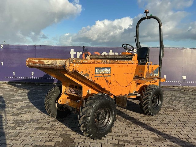 2016 thwaiits 3 tonne dumper - afbeelding 1 van  8