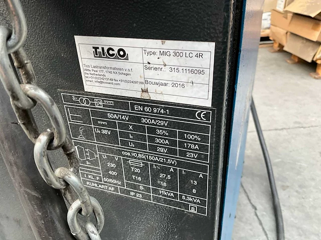 2016 tico mig 300 lc 4r mig lasapparaat - afbeelding 6 van  6