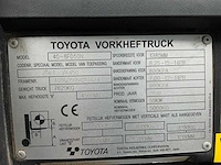 2016 toyota tonero 50 vorkheftruck - afbeelding 3 van  11