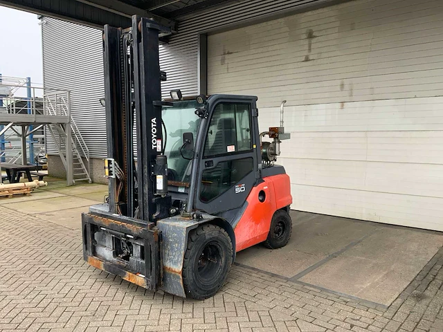 2016 toyota tonero 50 vorkheftruck - afbeelding 1 van  11