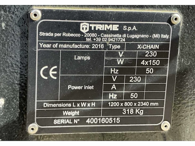 2016 trime x-chain a0002 stationaire lichtmast - afbeelding 9 van  9