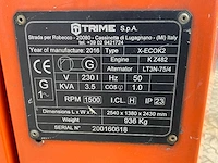 2016 trime x-eco a0012 lichtmast aanhangwagen - afbeelding 17 van  25