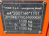 2016 trime x-eco a0012 lichtmast aanhangwagen - afbeelding 18 van  25