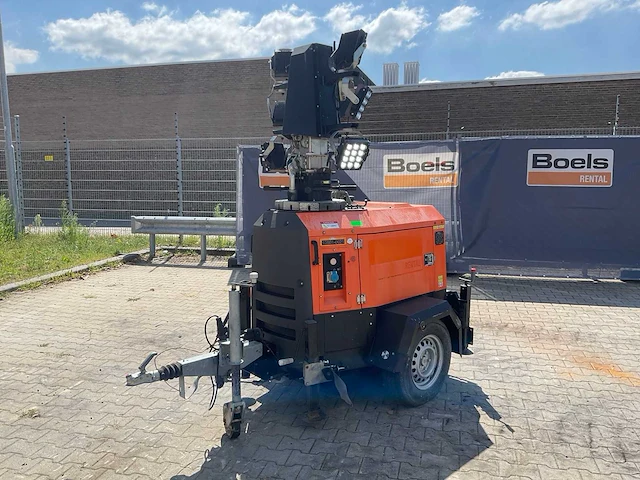 2016 trime x-eco a0012 lichtmast aanhangwagen - afbeelding 12 van  21