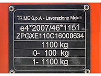 2016 trime x-eco a0012 lichtmast aanhangwagen - afbeelding 24 van  30