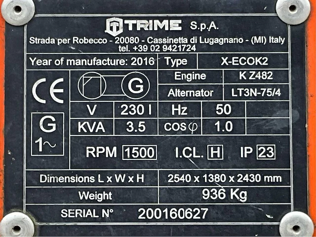 2016 trime x-eco a0012 lichtmast aanhangwagen - afbeelding 21 van  29