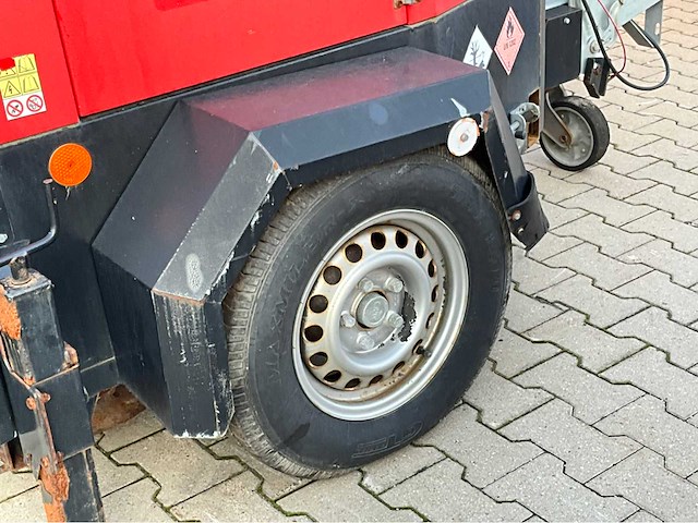 2016 trime x-ecok2 led lichtmast aggregaat aanhangwagen - afbeelding 6 van  17