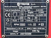 2016 trime x-ecok2 led lichtmast aggregaat aanhangwagen - afbeelding 8 van  17