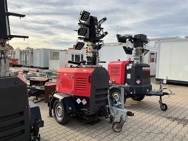 2016 trime x-ecok2 led lichtmast aggregaat aanhangwagen - afbeelding 10 van  17