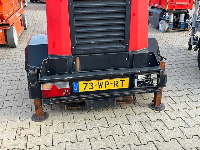 2016 trime x-ecok2 led lichtmast aggregaat aanhangwagen - afbeelding 13 van  17