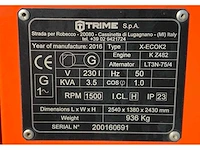 2016 trime x-ecok2 led lichtmast aggregaat aanhangwagen - afbeelding 10 van  19