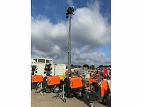 2016 trime x-ecok2 led lichtmast aggregaat aanhangwagen - afbeelding 12 van  19