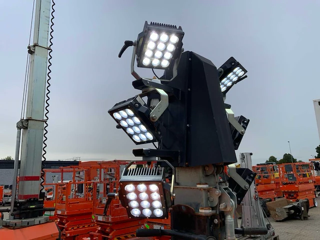 2016 trime x-ecok2 led lichtmast aggregaat aanhangwagen - afbeelding 3 van  14