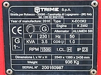 2016 trime x-ecok2 led lichtmast aggregaat aanhangwagen - afbeelding 9 van  18