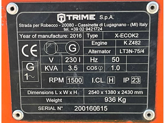 2016 trime x-ecok2 lichtmast aanhangwagen - afbeelding 20 van  28