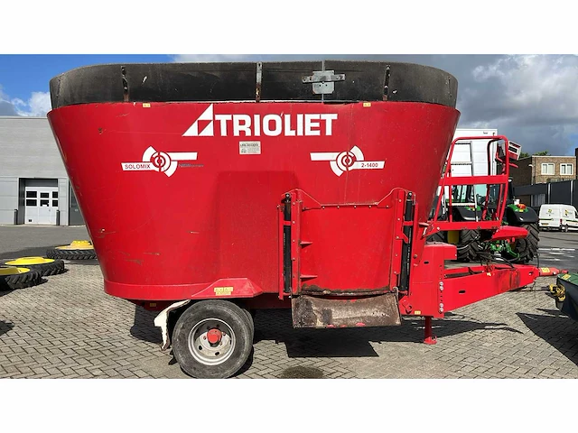 2016 trioliet solomix 2-1400 zk voermengwagen - afbeelding 5 van  13