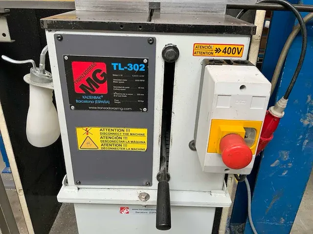 2016 trondoras tl-302 afkortcirkelzaagmachine - afbeelding 3 van  8