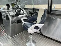 2016 vanvossen alu tender 650 cabin consoleboot inclusief trailer - afbeelding 19 van  32