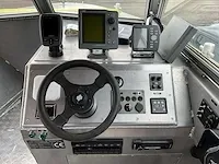 2016 vanvossen alu tender 650 cabin consoleboot inclusief trailer - afbeelding 20 van  32