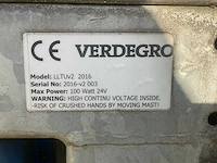 2016 verdegro lltuv2 mobilight cube stationaire led lichtmast / lichtzuil - afbeelding 5 van  13