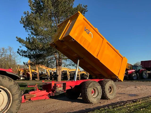 2016 vgm bk20 dumper aanhanger - afbeelding 19 van  25
