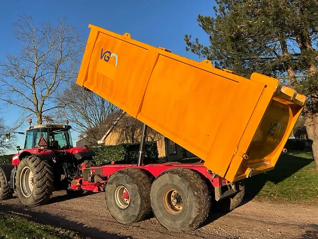 2016 vgm bk20 dumper aanhanger - afbeelding 20 van  25